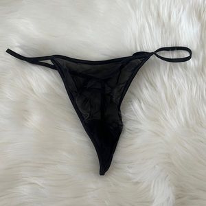 Sheer Silk G String